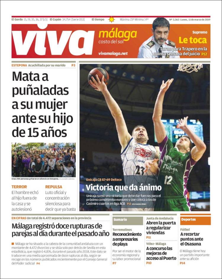 Portada de Viva Málaga (España)