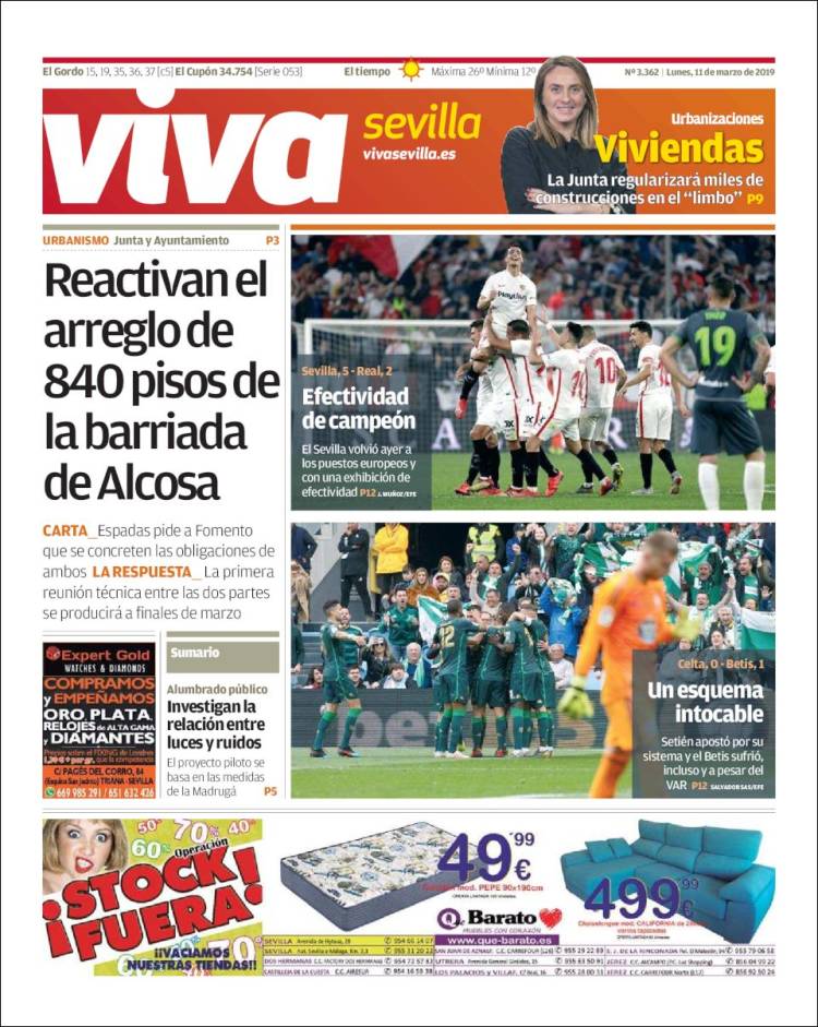 Portada de Viva Sevilla (España)