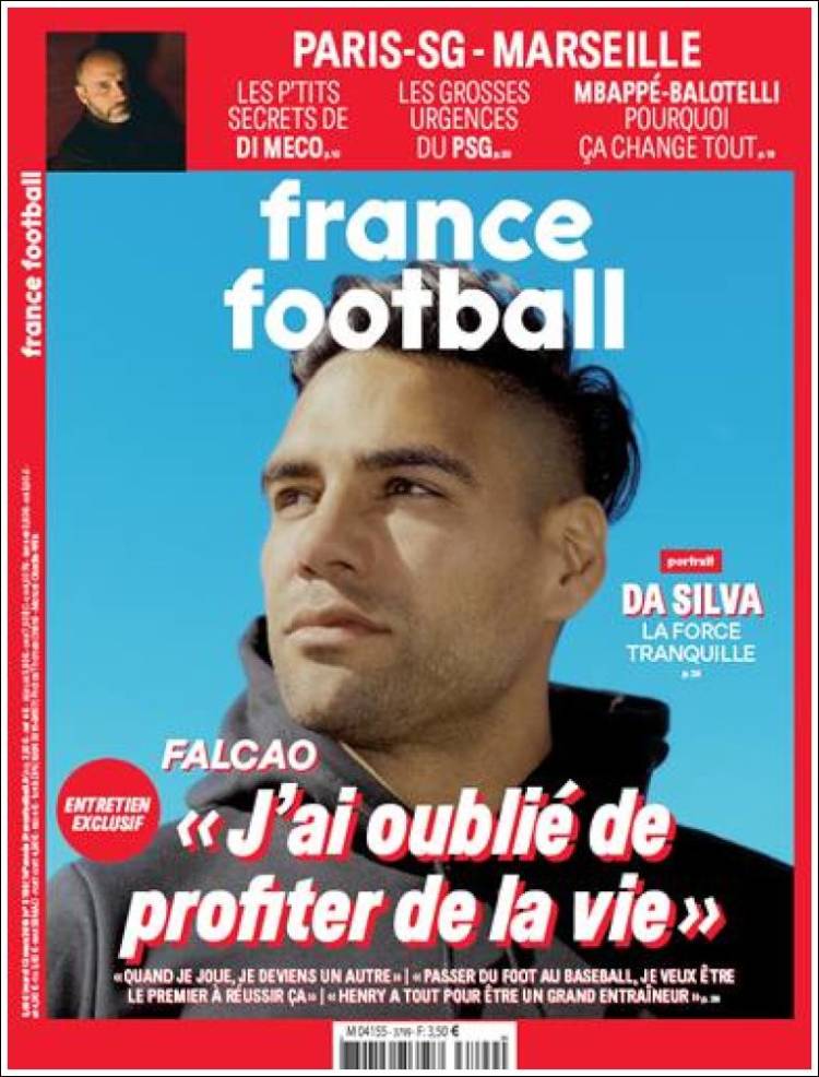 Portada de France Football (Francia)