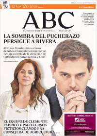 Portada de ABC - Sevilla (España)