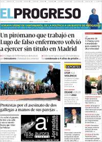 Portada de El Progreso (España)