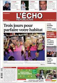 Portada de L'Echo Républicain (Francia)