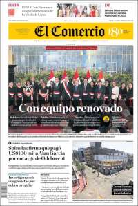 Portada de El Comercio (Peru)