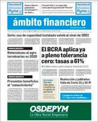 Diario Ambito Financiero