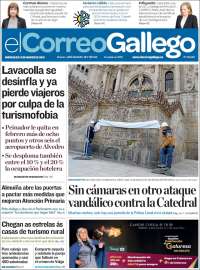 Portada de El Correo Gallego (Espa&ntilde;a)