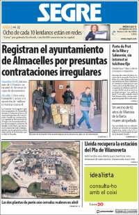Portada de Segre  (Espa&ntilde;a)