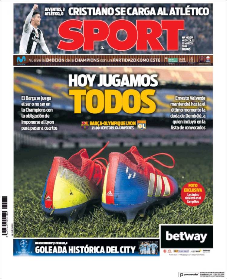 Portada de Sport (Espa&ntilde;a)