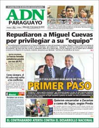 Portada de ADN Paraguayo (Paraguay)