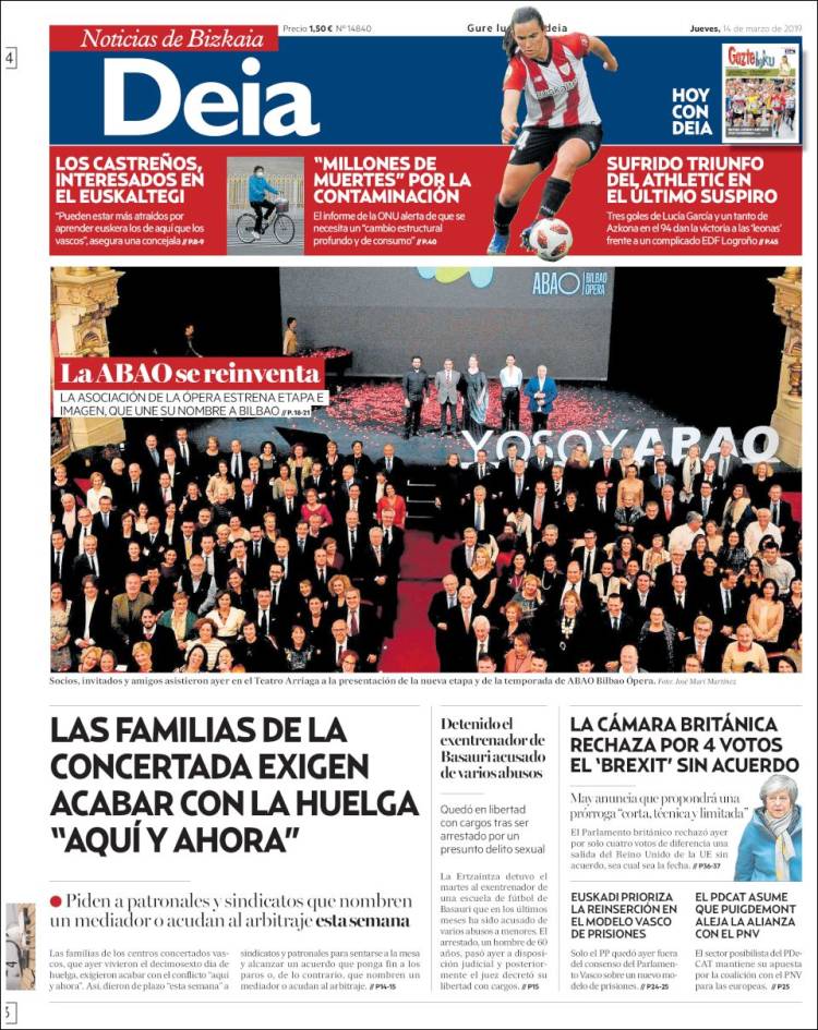 Portada de Deia (España)