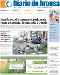 Portada de Diario de Arousa (España)