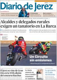 Portada de Diario de Jerez (España)