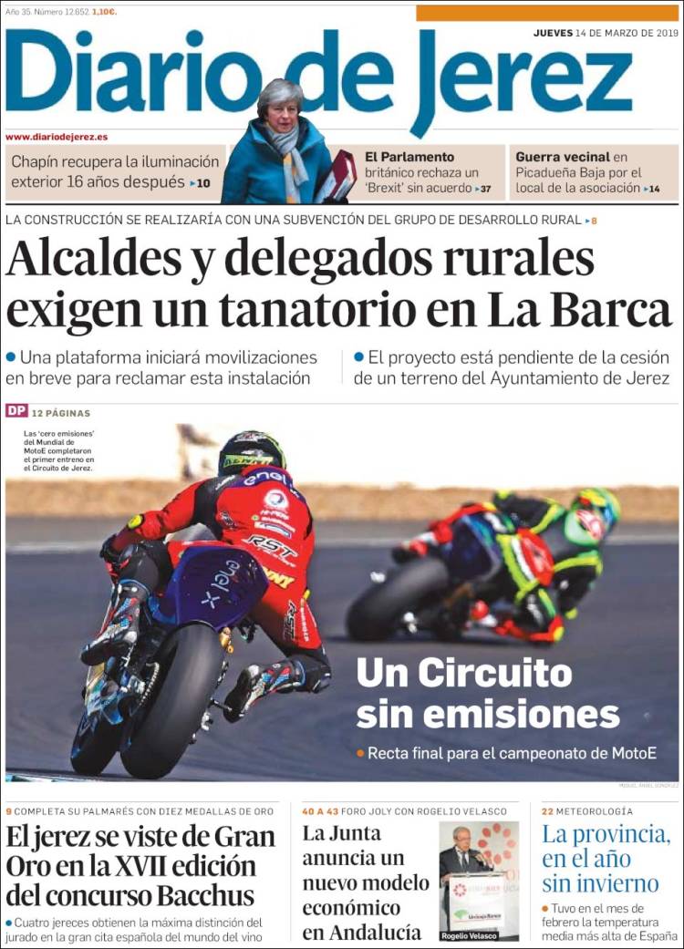 Portada de Diario de Jerez (España)