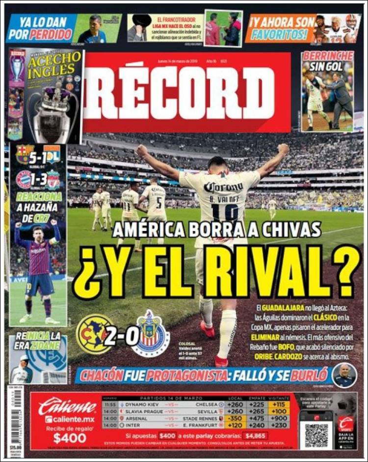 Portada de Record (Mexico)