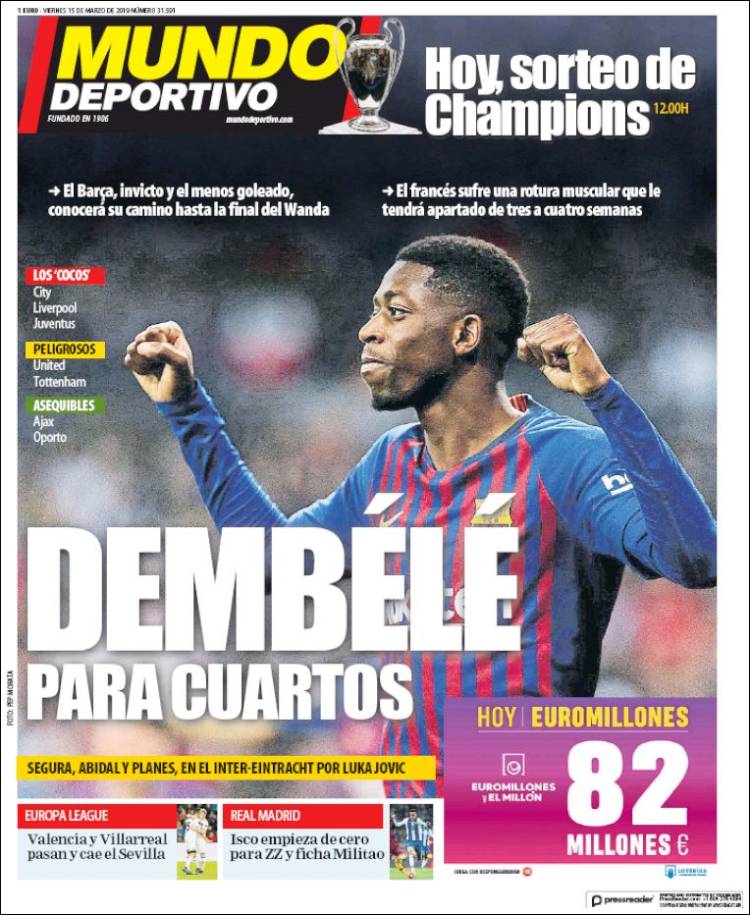 Portada de Mundo Atlético (Espa&ntilde;a)