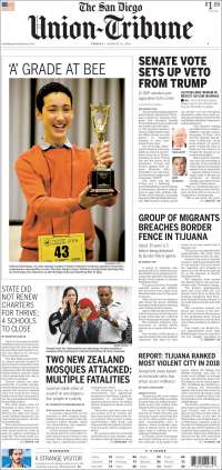 The San Diego Union-Tribune