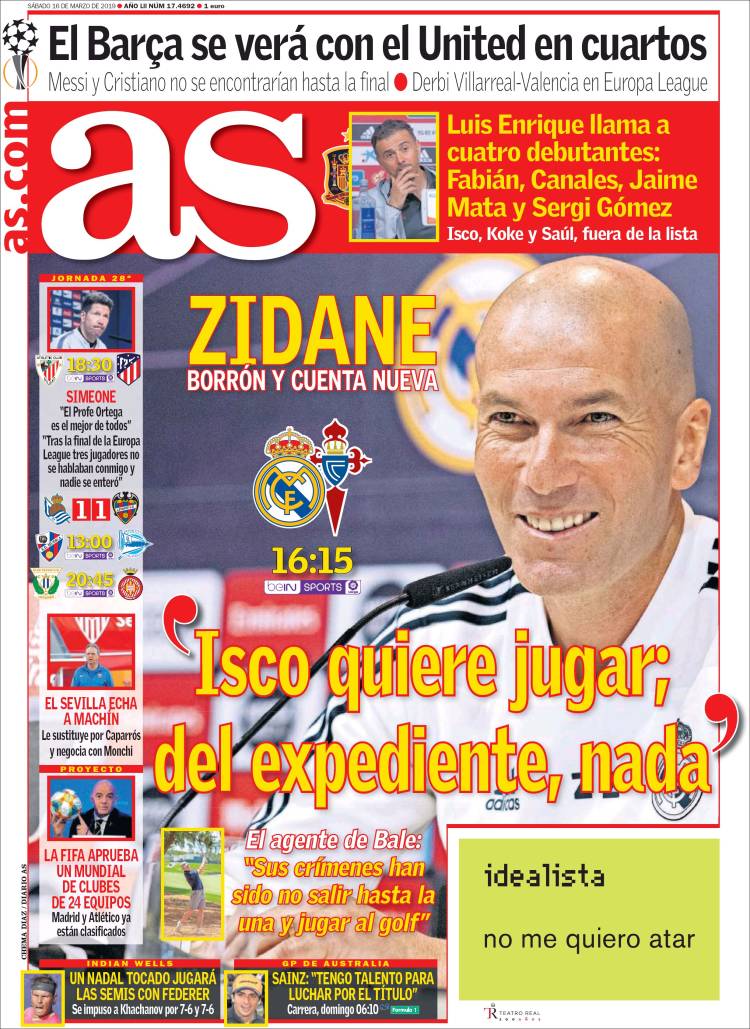 Portada de As (España)