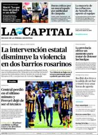 Portada de La Capital - Rosario (Argentina)