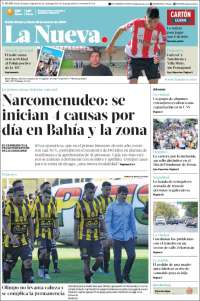 Portada de La Nueva Provincia (Argentina)