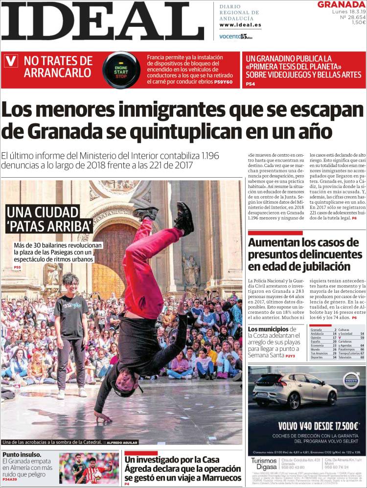 Portada de Ideal (Spain)
