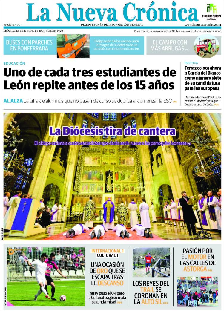 Portada de La Nueva Crónica (Spain)