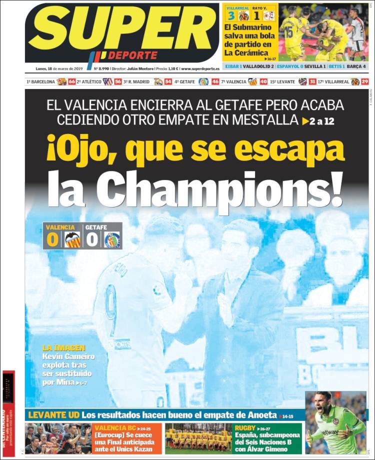 Portada de Superdeporte (Spain)