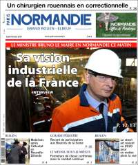 Portada de Paris Normandie (Francia)