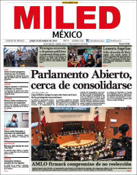 Portada de Miled (M&eacute;xico)