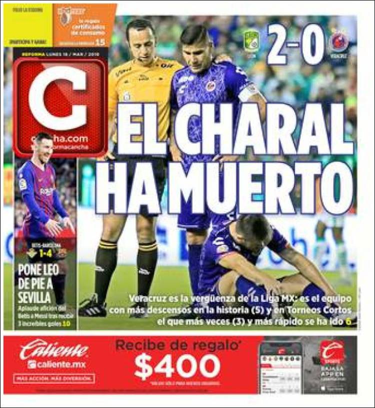 Portada de Cancha (M&eacute;xico)
