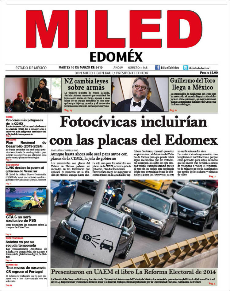 Portada de Miled - Estado de México (México)