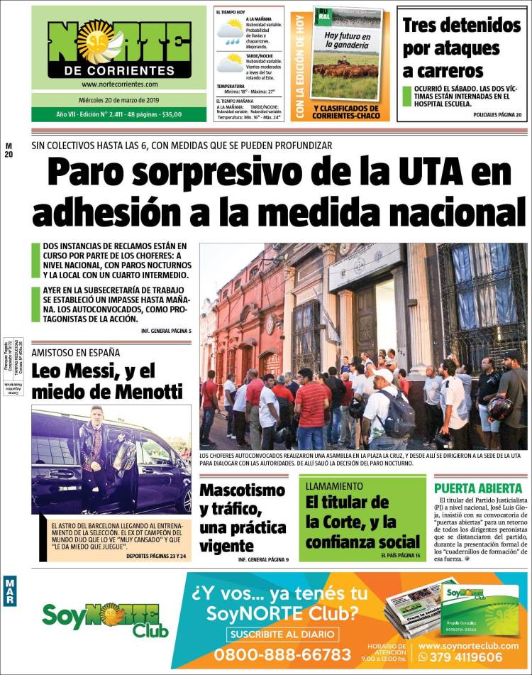 Portada de Norte Corrientes (Argentina)