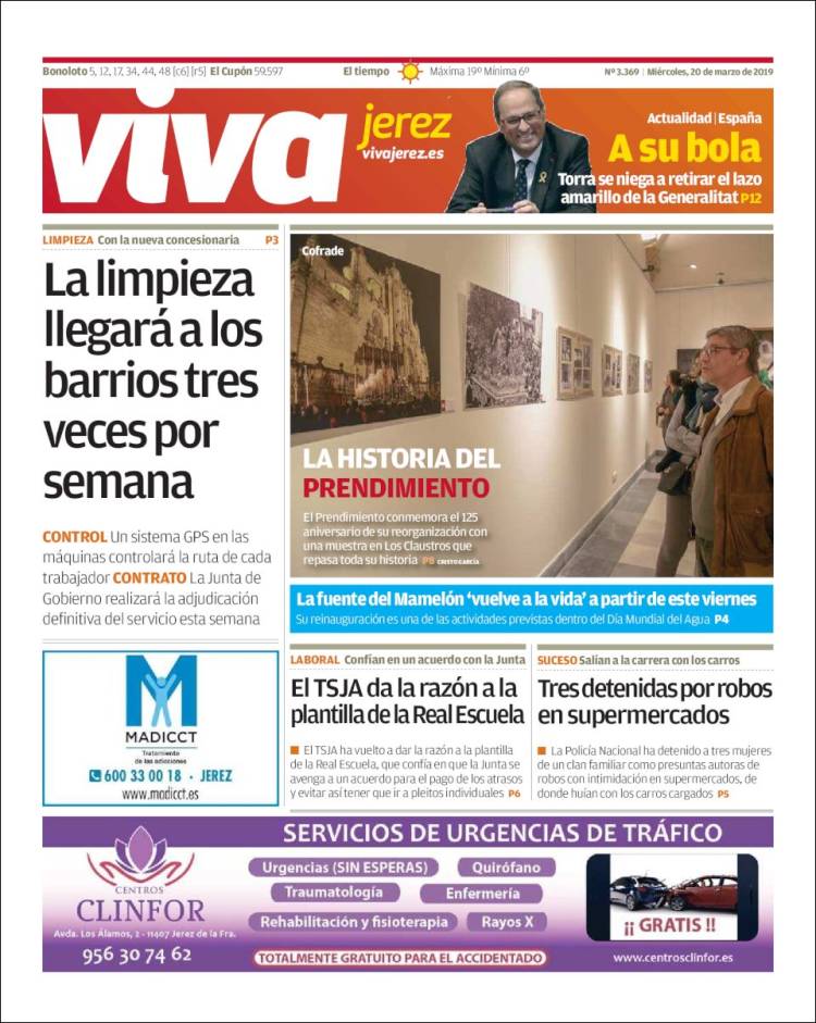 Portada de Viva Jerez (España)