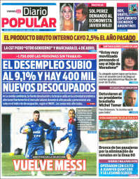 Portada de Diario Popular (Argentina)