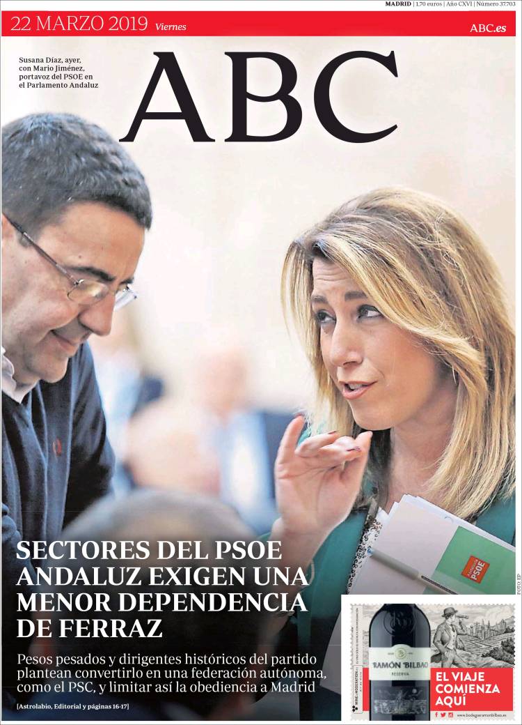 Portada de ABC (España)