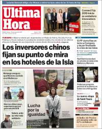 Portada de Última Hora (España)