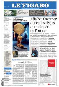 Portada de Le Figaro (Francia)