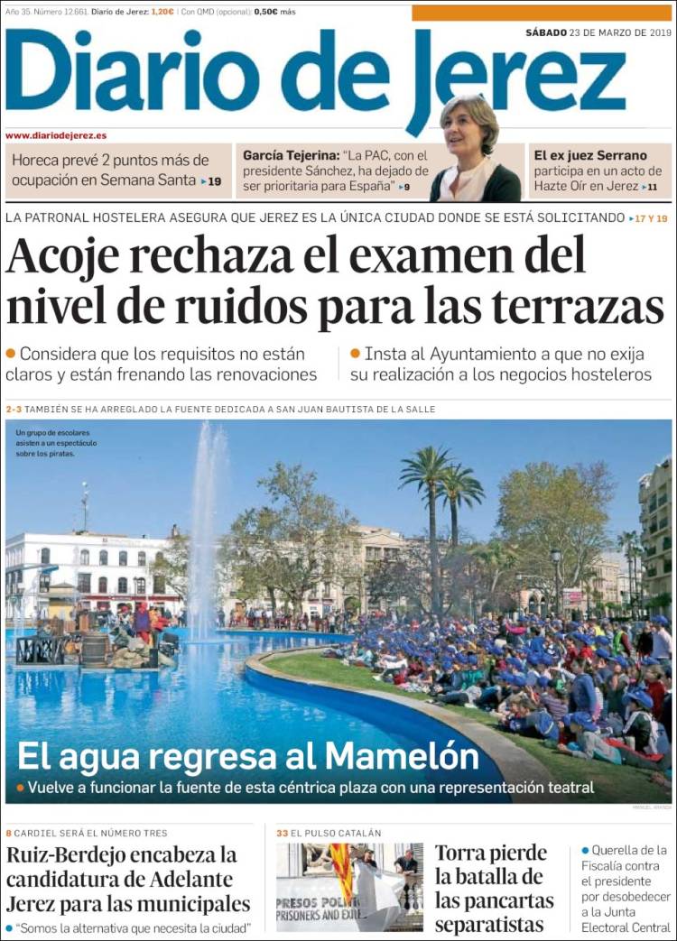 Portada de Diario de Jerez (Espa&ntilde;a)