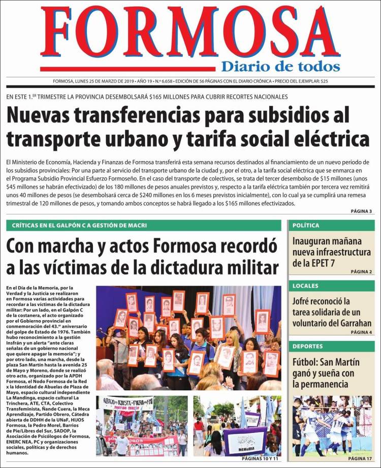 Portada de Formosa (Argentina)