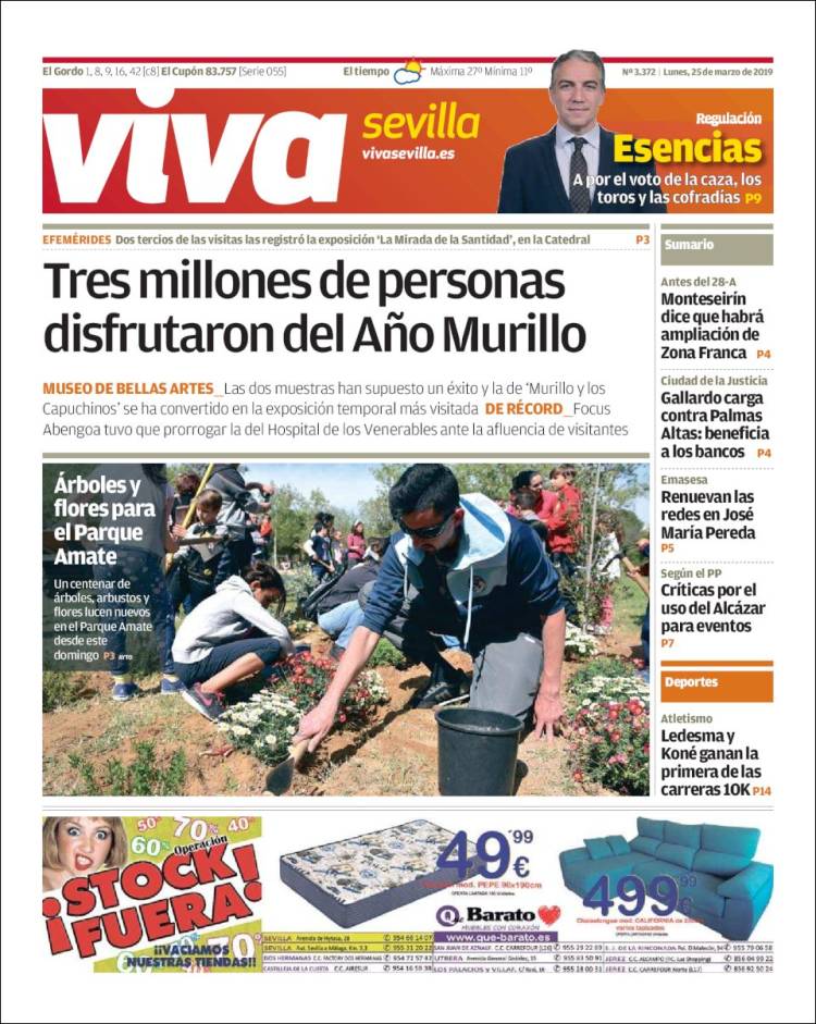 Portada de Viva Sevilla (Spain)