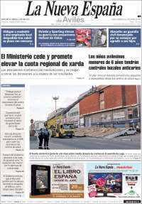 Portada de La Nueva España - Avilés (Espa&ntilde;a)