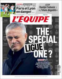Portada de L'Equipe (France)