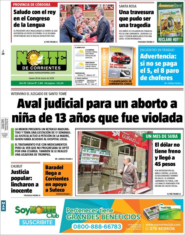 Portada de Norte Corrientes (Argentina)