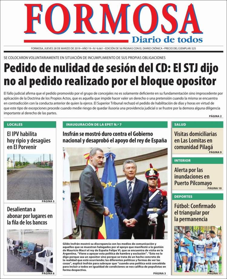 Portada de Formosa (Argentina)