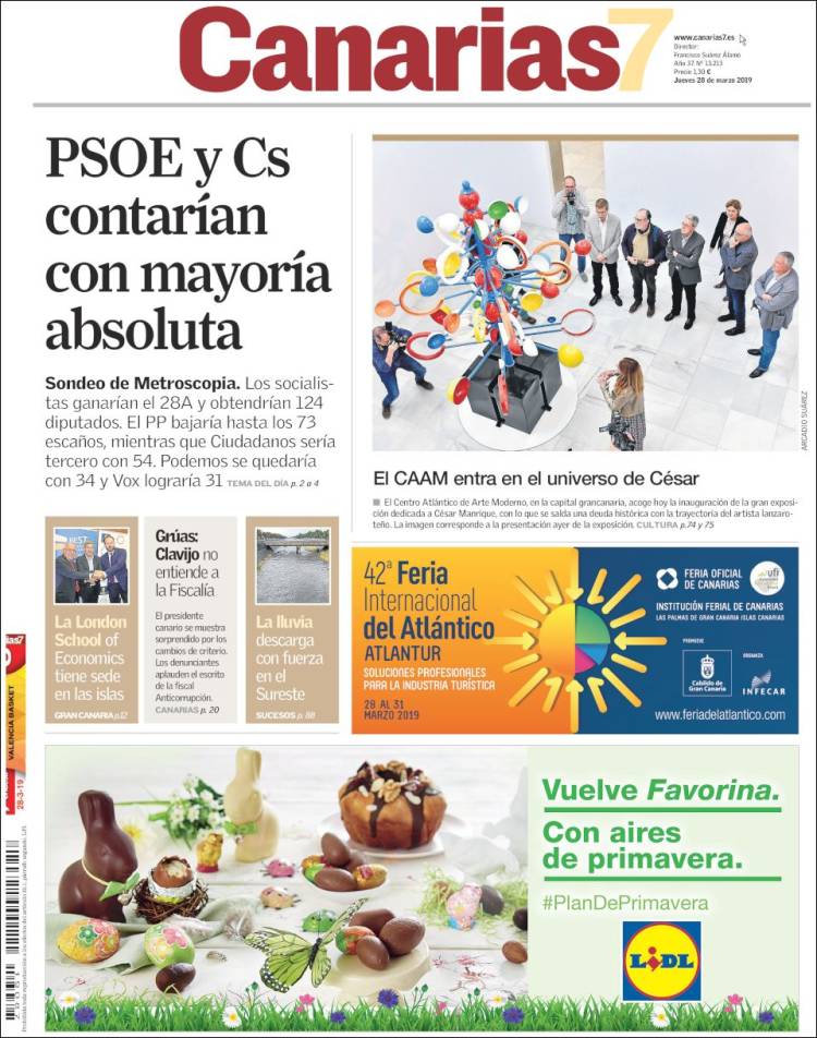 Portada de Canarias 7 - Fuerteventura (Espa&ntilde;a)