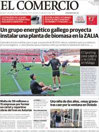 Portada de El Comercio - Gijón (Espa&ntilde;a)