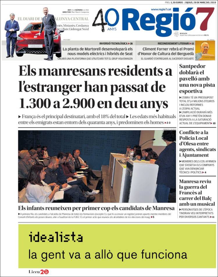 Portada de Regio7 (Espa&ntilde;a)