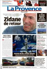 Portada de La Provence (Francia)