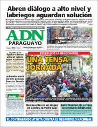 Portada de ADN Paraguayo (Paraguay)