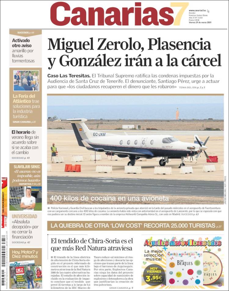 Portada de Canarias 7 - Fuerteventura (Espa&ntilde;a)