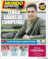 Portada de Mundo Deportivo Gipuzkoa (Espa&ntilde;a)