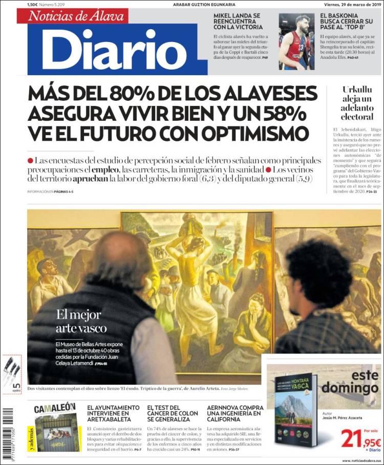 Portada de Noticias de Álava (Espa&ntilde;a)
